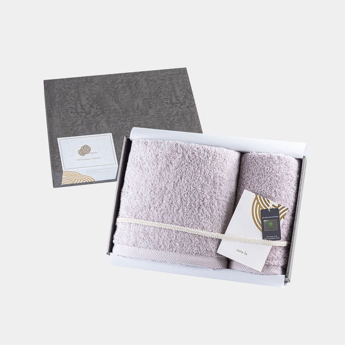 [TOWELS] "REI" BATH TOWEL & FACE TOWELS SET | IMABARI TOWELS