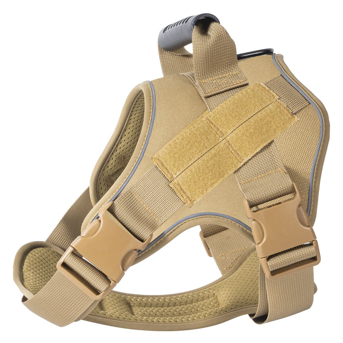 Traction Rope For Large Dogs Breathable Tactical Harness