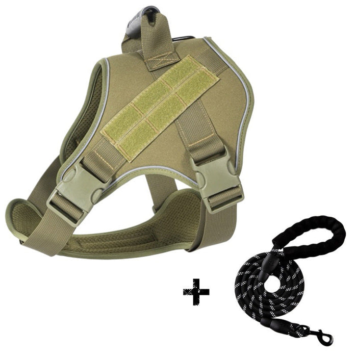 Army Green Leash / S