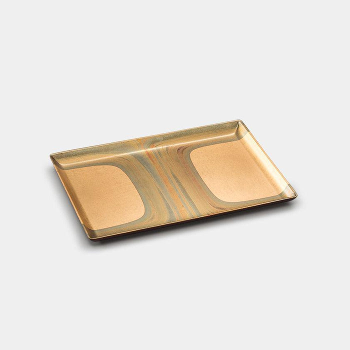 [TRAY] ANTIQUE FOIL PLATE | KANAZAWA GOLD LEAF | HAKUICHI