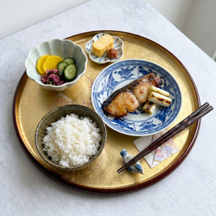 [TRAY] JOY OF SPRING'S ARRIVAL | KANAZAWA GOLD LEAF | HAKUICHI