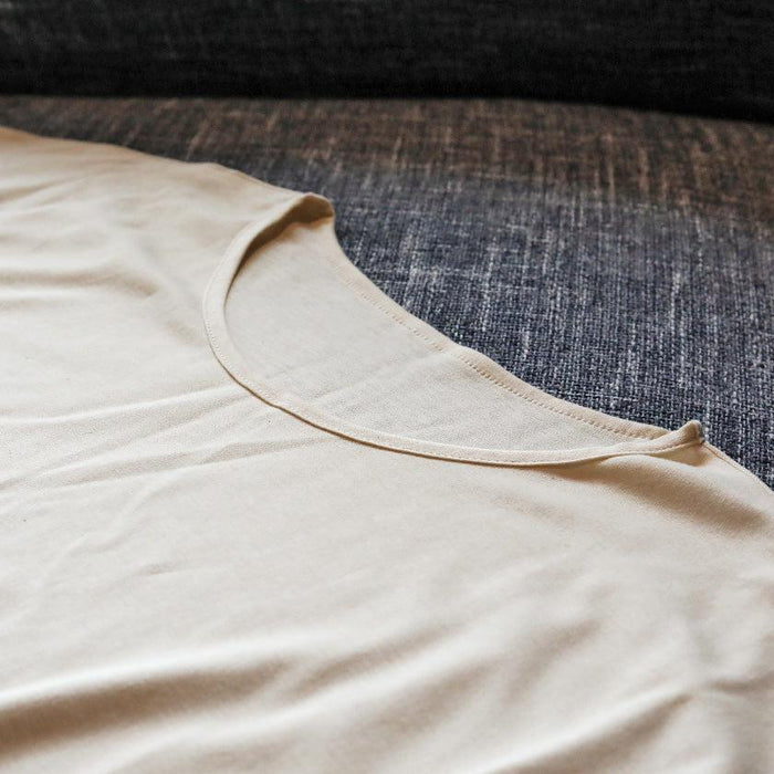 [UNDERWEAR] SENSITIVE SKIN SOLUTION  ESEAMLESS SHORT SLEEVES | ORGANIC PRODUCTS | AVVERA