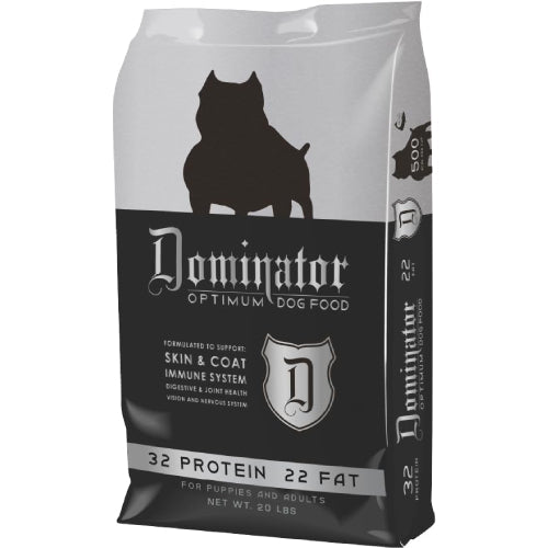 Valu-Pak Dominator 32-22 Dog Food for Puppies & Adults 20 lb USA Made