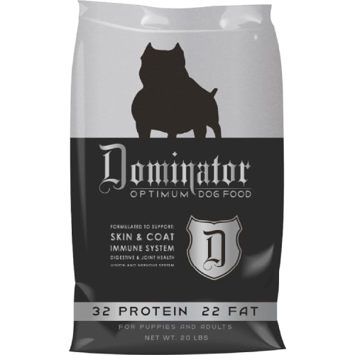 Valu-Pak Dominator 32-22 Dog Food for Puppies & Adults 20 lb USA Made