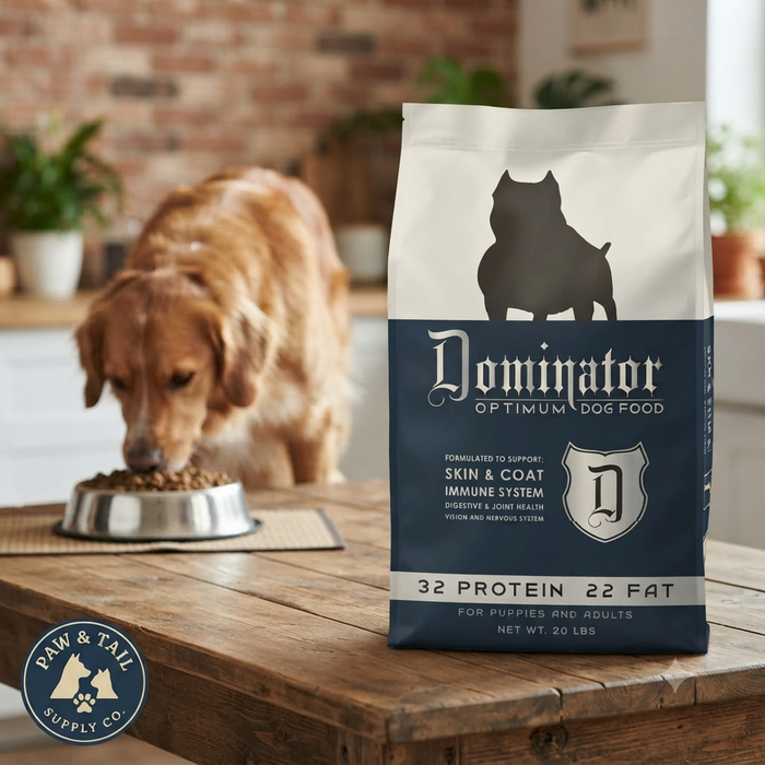 Valu-Pak Dominator 32-22 Dog Food for Puppies & Adults 20 lb USA Made