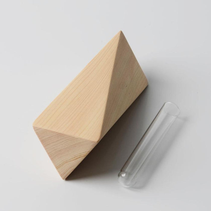 [VASE] FLOWER VASE (TRIANGLE C) | WOODWORKING | KINO-SACHI