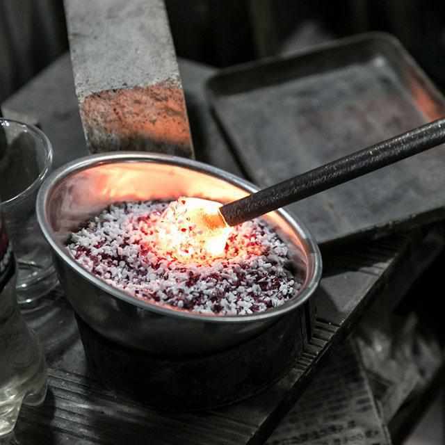 [VASE] HAND-MADE FLOWER BASKET KAORU STYLE | TSUGARU VIDRO| ADERIA