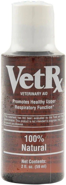 VetRx Rabbit Veterinary Aid Respiratory Relief Infections Snuffles Ear Mites 2oz.