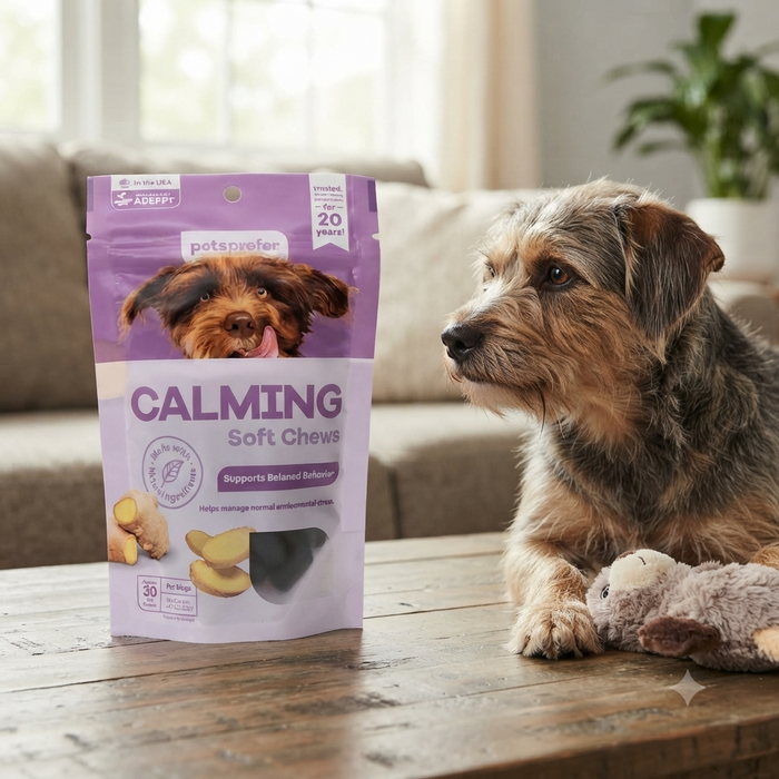 Vets Plus Pets Prefer Calming Soft Chews for Dogs 30 Count 4.23 oz