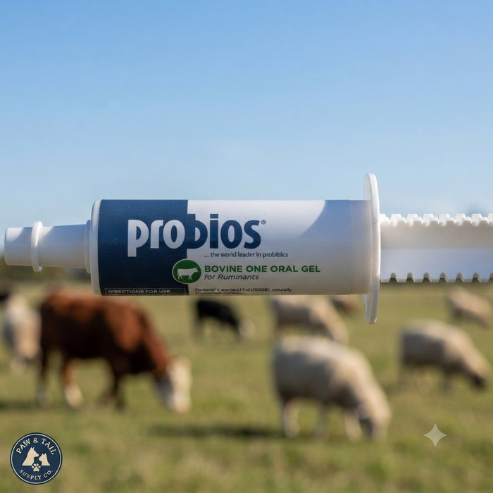 Vets Plus Probios Bovine One Oral Probiotic Livestock Gel 60g