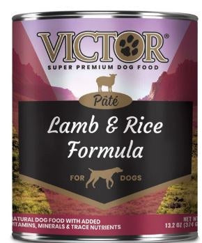 Victor Lamb And Rice Recipe Canned Wet Dog Food 13.2oz 3-Pack