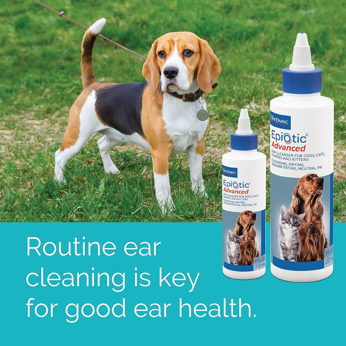 Virbac Epi-Otic Advanced Pet Ear Cleaner for Dogs & Cats 8 oz.