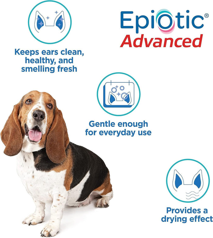 Virbac Epi-Otic Advanced Pet Ear Cleaner for Dogs & Cats 8 oz.