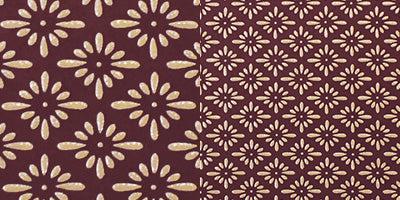 DIAMOND CHRYSANTHEMUM 017 (PURPLE BASECOAT WITH WHITE LACQUER)