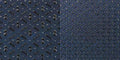 JAPANESE GOURD 007 (NAVY BLUE BASECOAT WITH BLACK LACQUER)