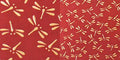 DRAGONFLY 008 (RED BASECOAT WITH WHITE LACQUER)
