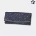 [WALLET] NAGOMI 7516 | KOUSHU INDEN (LACQUERED DEERSKIN CRAFTS)| INDEN-YA