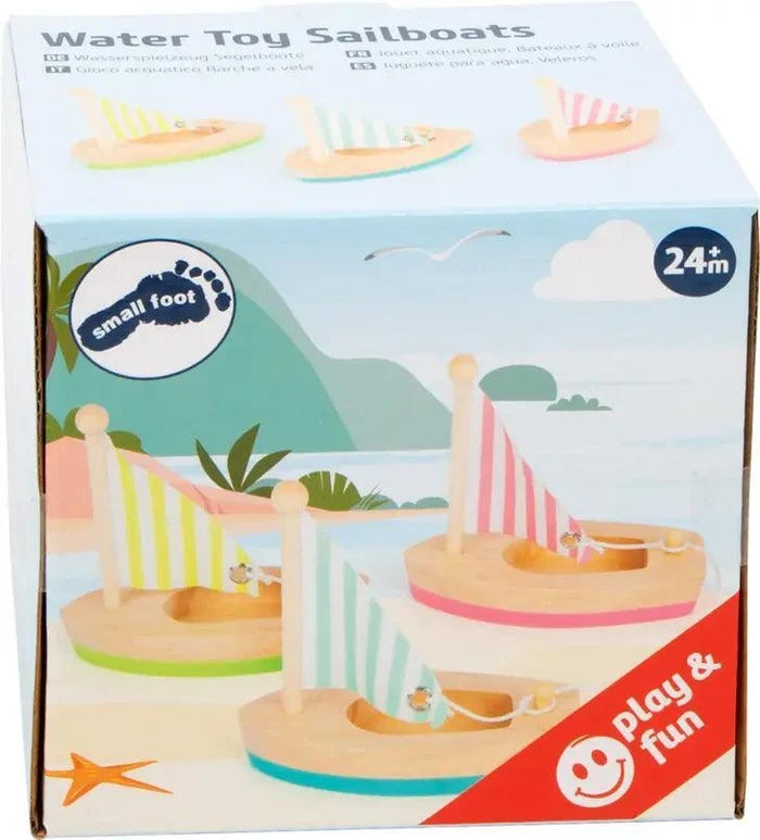 Water Toy Sailboat Stripes Set of 3: Arriving Soon - Ruby & Grace