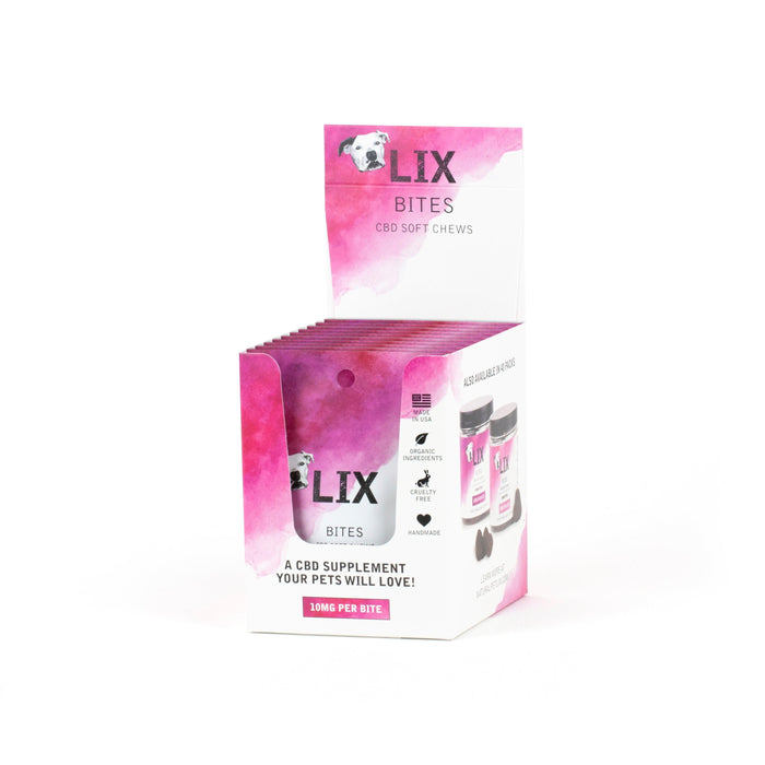 Wholesale LIX 10MG CBD soft chew sample packs | Organic Chews for Anxiety Mobility & Inflammation