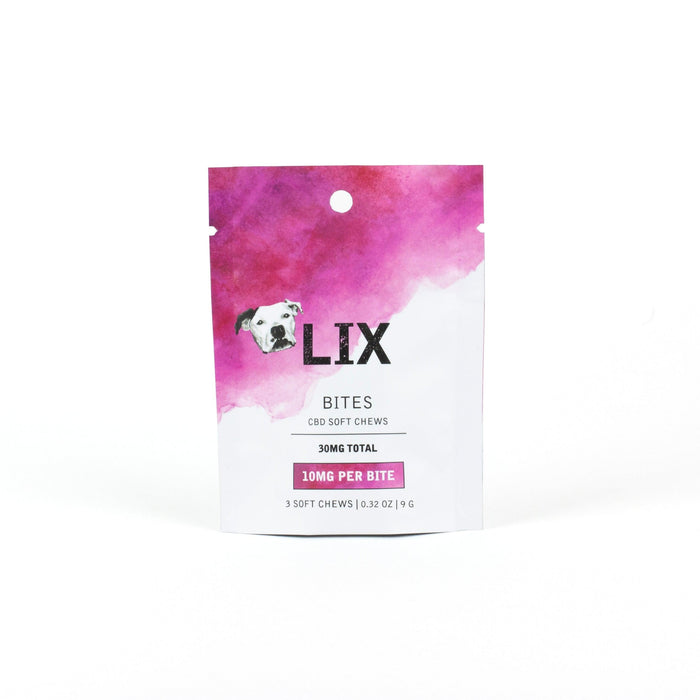 LIX 10MG pet CBD chew trial packs for retailers | Organic Chews for Anxiety Mobility & Inflammation