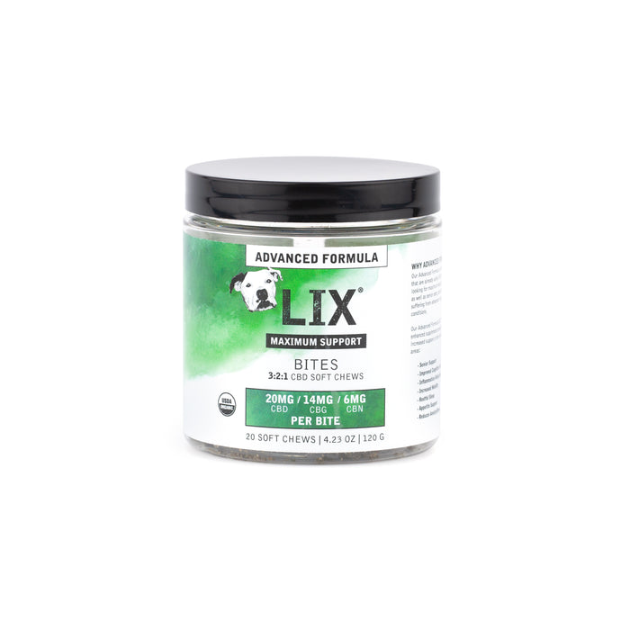 Flavorless CBD BITES with enhanced cannabinoid wellness support | Advanced Senior Support