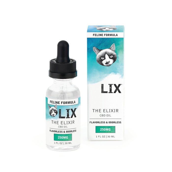 Wholesale 4 Pack FELINE ELIXIR 250mg wellness oil for cats from LIX Pet Wellness