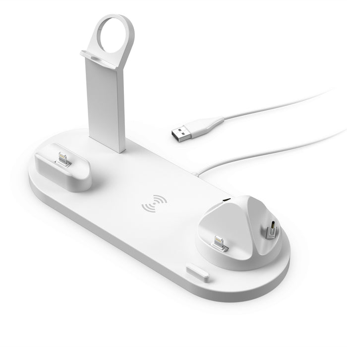 Wireless Charging Stand for Phone, Earbuds & Watch