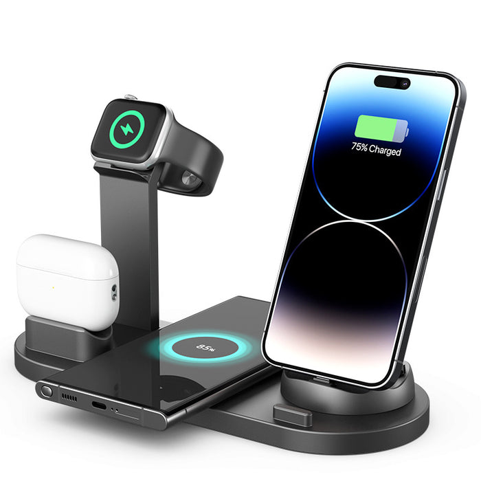 Wireless Charging Stand for Phone, Earbuds & Watch