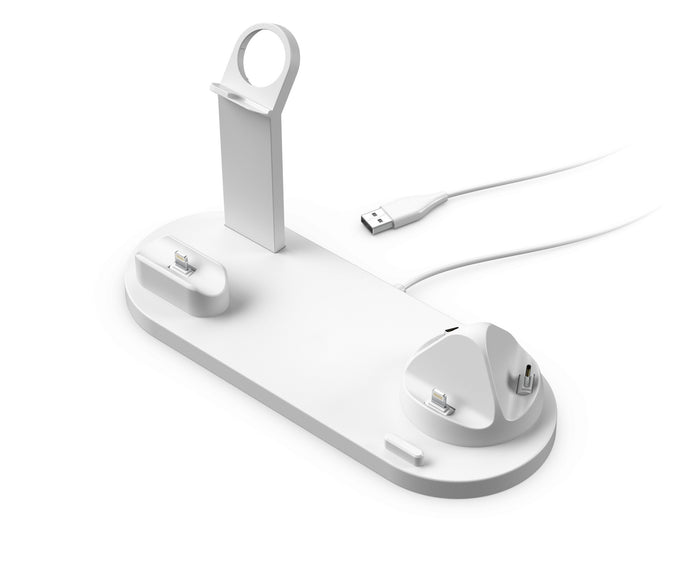 Wireless Charging Stand for Phone, Earbuds & Watch