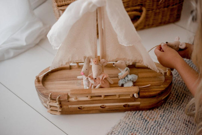 Wooden Adventure Ship - Ruby & Grace