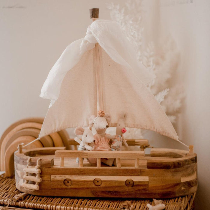 Wooden Adventure Ship - Ruby & Grace
