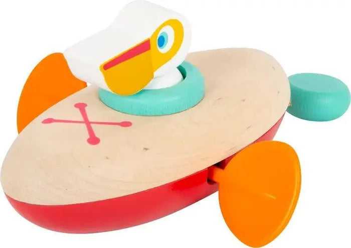 Water Toy Wooden Wind up Canoe: Arriving Soon - Ruby & Grace