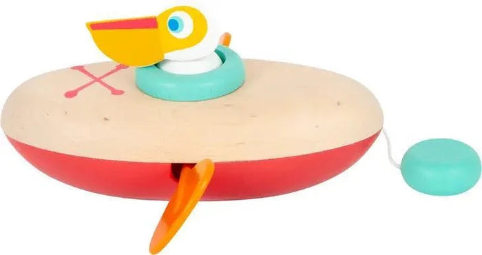 Water Toy Wooden Wind up Canoe: Arriving Soon - Ruby & Grace