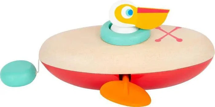 Water Toy Wooden Wind up Canoe: Arriving Soon - Ruby & Grace