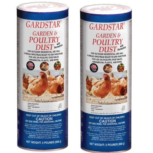 Y-Tex GardStar Garden & Poultry Dust 2 lbs. Ready-to-Use Outdoor Insecticide 2PCK