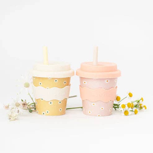 Yellow Daisy Babychino Cup 4oz: SOLD OUT