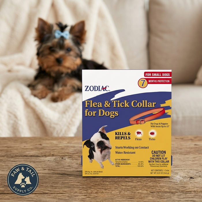 Zodiac Pet Flea & Tick Collar for Small Dogs & Puppies Necks Up to 15 Inch