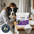 Zymox Advanced Enzymatic Ear Wipes 100ct Hypoallergenic LP3 Enzyme Dogs Cats