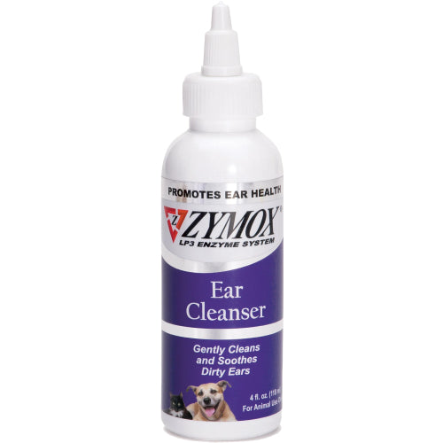 Zymox Enzymatic Ear Cleanser LP3 Enzyme Ear Cleaner for Dogs & Cats 4 oz.
